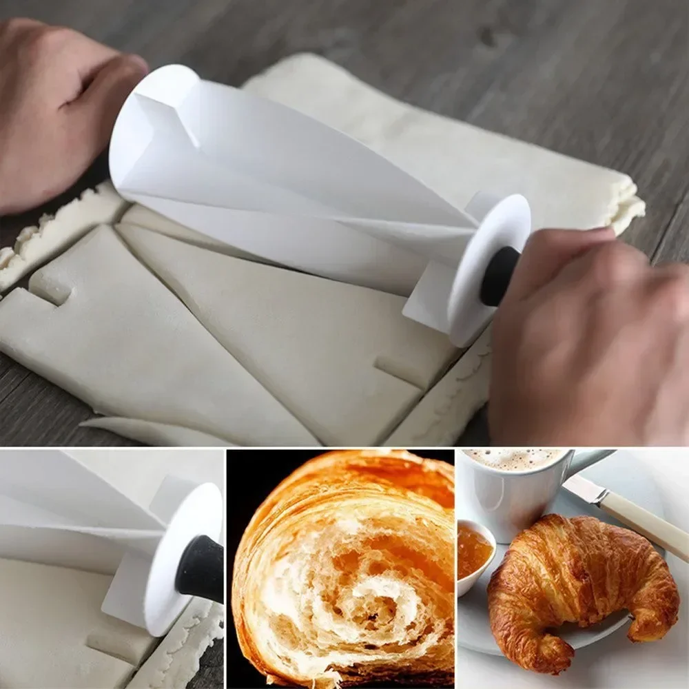 Kitchen Roll Baking - 1 قطعة قاطع العجائن الكرواسون البلاستيك