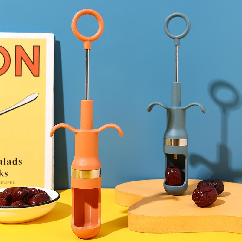 Kitchen Accessories For Baking - أداة إزالة نوى الكرز والتمر الأحمر