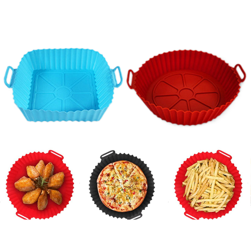 Kitchen Accessories For Baking - قالب سيليكون للقلاية الهوائية، بطانات سيليكون