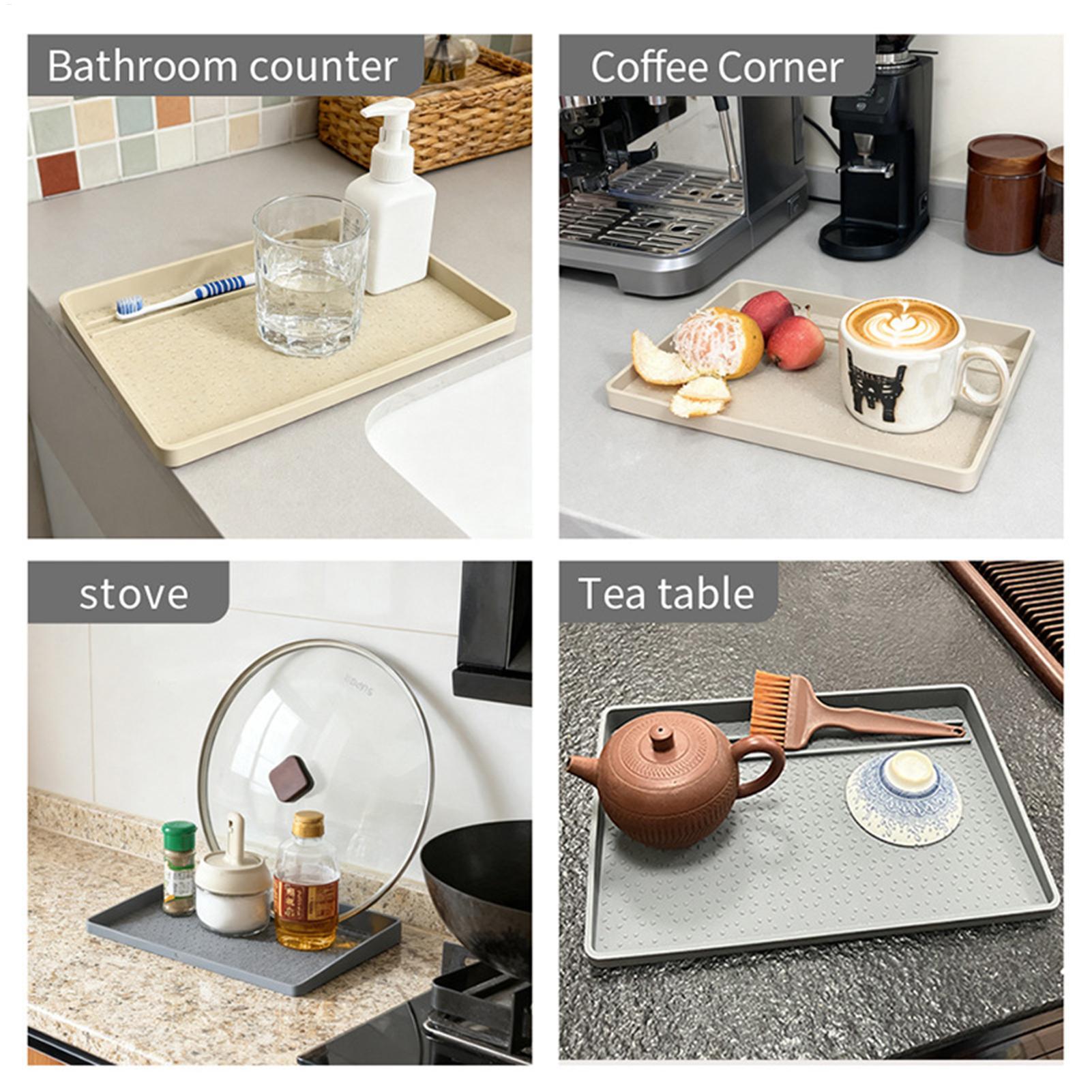 صينية لجمع الفتات، حصيرة سيليك - مراجعة Kitchen Baking Station وسعره