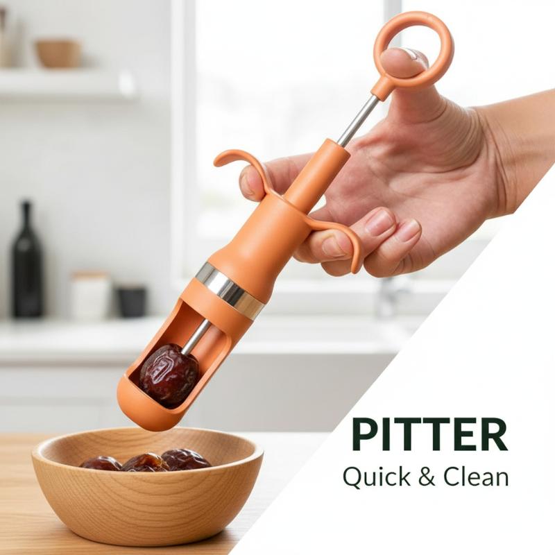 أداة إزالة نوى الكرز والتمر ال - مراجعة Kitchen Accessories For Baking وسعره