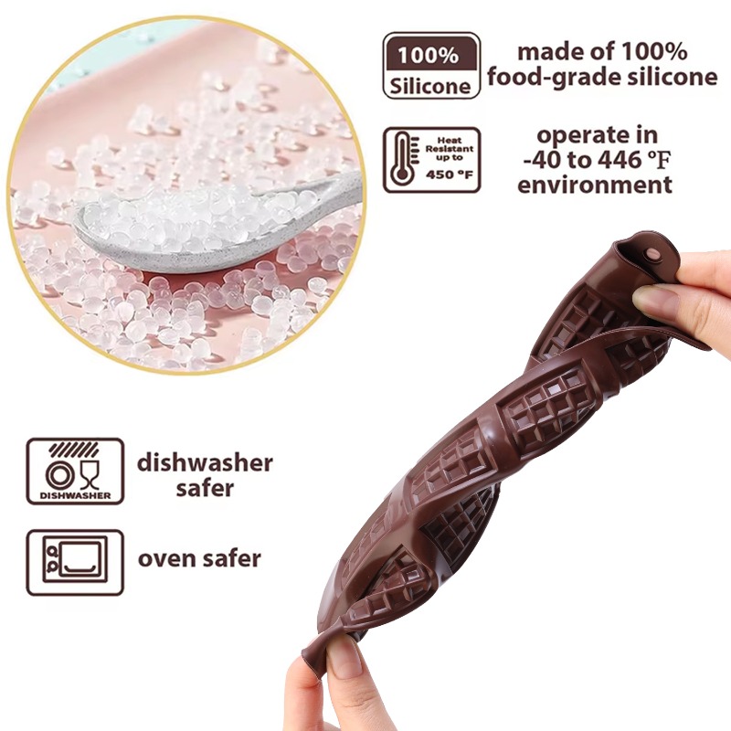 قالب شوكولاتة من السيليكون 12  - مراجعة Kitchen Accessories For Baking وسعره