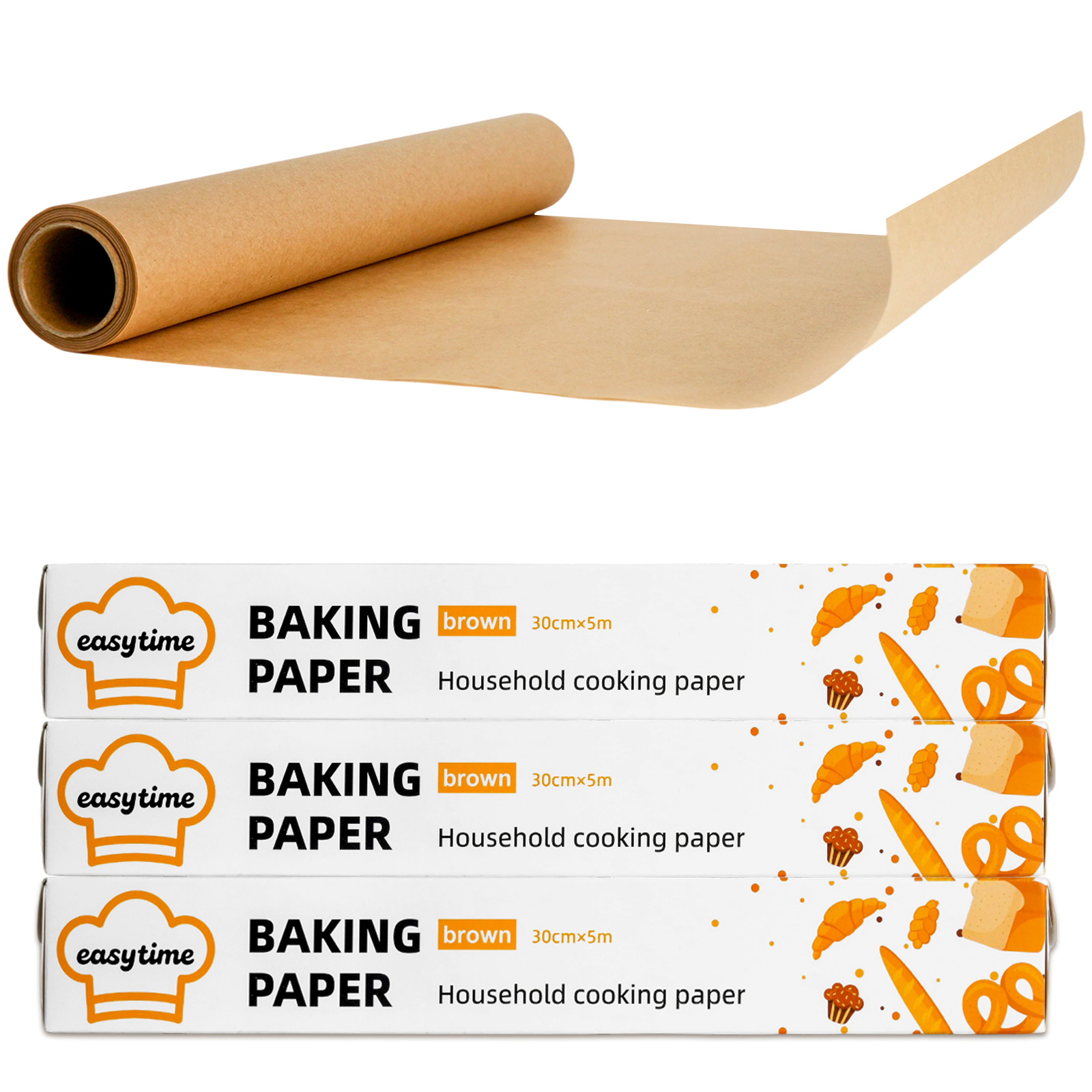 ورق زبدة غير لاصق على شكل لفة  - مراجعة Kitchen Roll Baking وسعره