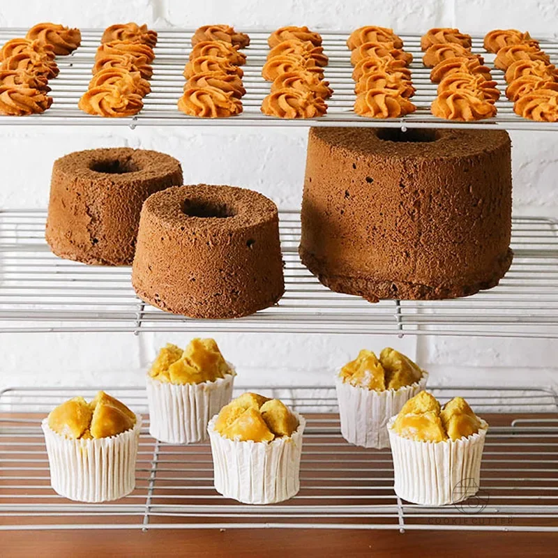 طوي متعدد الطبقات كعكة رف التب - مراجعة Kitchen Accessories For Baking وسعره