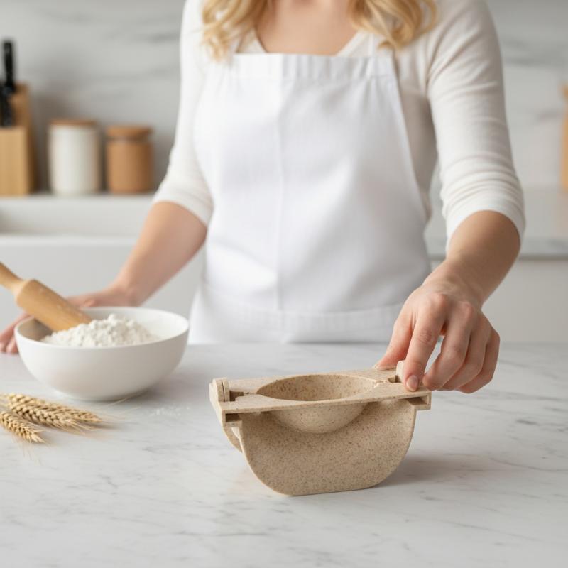 قالب يدوي لصنع الزلابية من قش  - مراجعة Kitchen Job وسعره